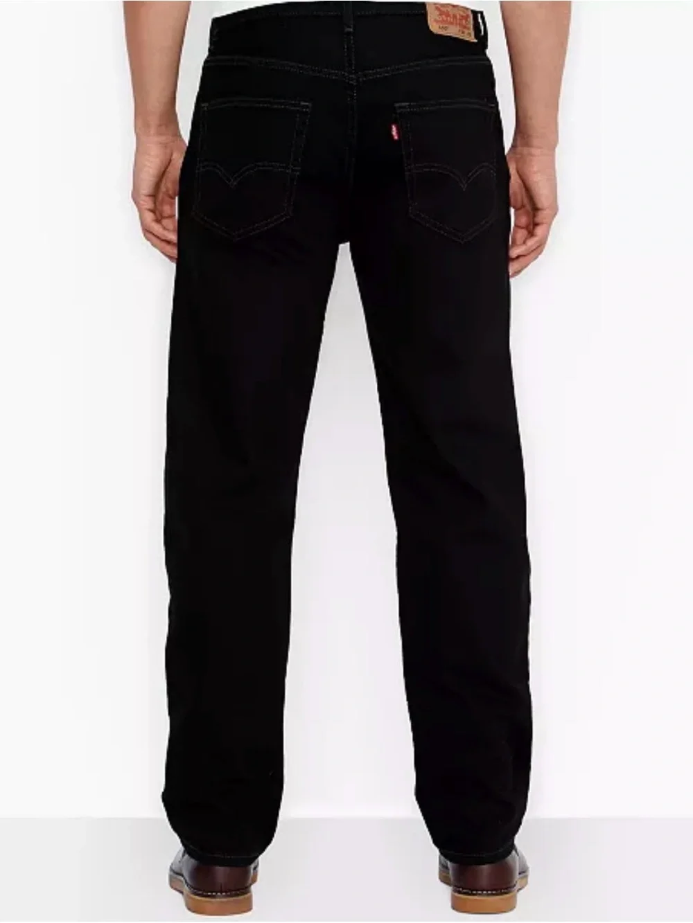Levi's Men's Black 550 jeans